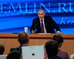 Họp báo cuối nhiệm kỳ của Tổng thống Nga Putin sẽ 'rất đặc biệt'