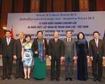 Lãnh đạo cấp cao Việt Nam dự kỷ niệm Quốc khánh Lào