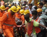 Sập nhà tại Ấn Độ: Số người thiệt mạng tăng lên 17