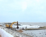 Báo động tình trạng sạt lở cửa biển Đà Diễn, Phú Yên