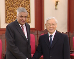 Thủ tướng Sri Lanka tin tưởng Việt Nam tiếp tục phát triển mạnh mẽ trong thời gian tới