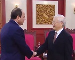 Tổng Bí thư Nguyễn Phú Trọng tiếp Tổng thống Ai Cập