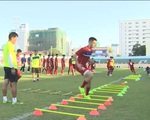 ĐT U20 Việt Nam bước vào buổi tập đầu tiên tại Nha Trang