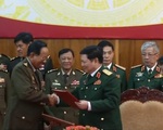 Bộ trưởng Ngô Xuân Lịch tiếp Bộ trưởng Bộ Quốc phòng Campuchia và Lào