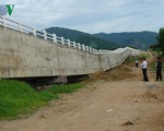 Bình Thuận kết luận nguyên nhân vụ sập cầu máng Sông Dinh 3