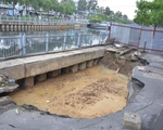 11 điểm có nguy cơ sụt lún trên đường ven kênh Nhiêu Lộc - Thị Nghè