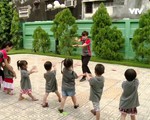 Sân chơi thể thao cho trẻ mầm non đang dần phổ biến ở Việt Nam