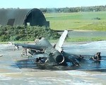 Bỉ điều tra vụ cháy tiêm kích F-16