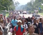 Dòng người di cư Honduras tiếp tục đổ về Mexico