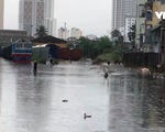 Nhiều đoạn đường sắt qua tỉnh Khánh Hòa bị ảnh hưởng do mưa lớn