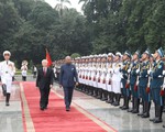 Tổng Bí thư, Chủ tịch nước chủ trì lễ đón Tổng thống Ấn Độ
