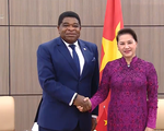 Chủ tịch Quốc hội Nguyễn Thị Kim Ngân tiếp Tổng Thư ký IPU