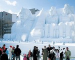Tưng bừng lễ hội tuyết tại Sapporo, Nhật Bản