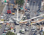 Vụ sập cầu ở Miami, Mỹ: Ít nhất 4 người thiệt mạng