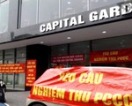 Cư dân chung cư Capital Garden, Hà Nội biểu tình đòi nghiệm thu phòng cháy chữa cháy