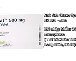 Phát hiện thuốc kháng sinh Zinnat 500 mg Film Tablet bị làm giả