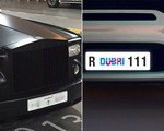 Dubai thử nghiệm biển số xe điện tử