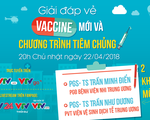 Giao lưu trực tuyến giải đáp về vắc xin mới và chương trình tiêm chủng