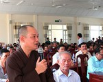 Chủ tịch Ủy ban TƯ MTTQ Việt Nam Trần Thanh Mẫn tiếp xúc cử tri