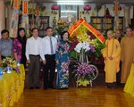Trưởng ban Dân vận TƯ chúc mừng Hội đồng Trị sự Giáo hội Phật giáo Việt Nam nhân Lễ Phật đản