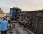 [VIDEO] Toàn cảnh hiện trường vụ tai nạn tàu hỏa ở Thanh Hóa