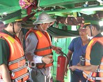 BĐBP Bình Định tăng cường phòng cháy chữa cháy tàu thuyền