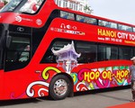 Cận cảnh chiếc xe bus 2 tầng đầu tiên của Hà Nội chính thức đi vào hoạt động
