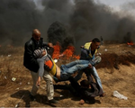 Israel nổ súng làm 1.000 người Palestine bị thương tại dải Gaza