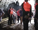 Thái Lan nỗ lực tìm kiếm 12 trẻ mất tích trong hang động