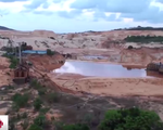 Bình Thuận: Nước ngầm bị cạn bởi nạn khai thác titan