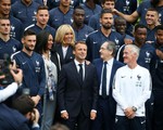 Tổng thống Pháp tới động viên ĐT Pháp trước ngày lên đường dự World Cup 2018