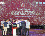 Phát động Giải Báo chí toàn quốc Vì sự nghiệp giáo dục Việt Nam năm 2018