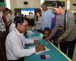Bầu cử Quốc hội Khóa VI ở Campuchia diễn ra thành công