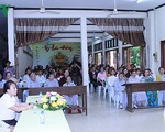 Khai giảng lớp học tiếng Việt và tiếng Lào cho bà con tại Vientiane