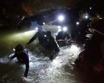 Đội bóng Thái Lan được học lặn để rời hang ngập nước