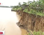 Sạt lở nghiêm trọng ven sông Đồng Nai do khai thác cát trái phép
