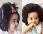 Cô bé tóc dày Nhật Bản gây 'sốt' mạng xã hội