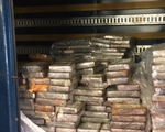 Cảnh sát Bỉ phát hiện gần 2 tấn cocaine trị giá 100 triệu Euro