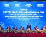Thủ tướng Nguyễn Xuân Phúc tham dự Hội nghị xúc tiến đầu tư Quảng Bình 2018