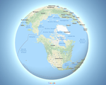 Google Maps thêm chế độ hiển thị bản đồ Trái đất hình cầu