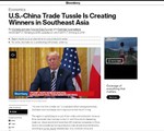 Căng thẳng thương mại Mỹ - Trung tạo cơ hội cho ASEAN