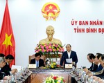 Thủ tướng Chính phủ thăm và làm việc tại Bình Định