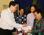 Chủ tịch MTTQ Việt Nam tặng quà Tết cho hộ nghèo, gia đình chính sách tỉnh An Giang