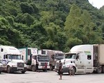 Ùn ứ hơn 500 xe nông sản ở cửa khẩu Tân Thanh