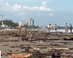 Biển Vũng Tàu ngập rác, nhiều du khách không dám tắm