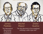 Giải Nobel Vật lý 2019 trao cho những nghiên cứu về vũ trụ