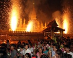 Lào đón lễ hội truyền thống Boun Thatluang