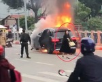Tạm giữ hình sự lái xe ô tô gây tai nạn liên hoàn ở Hà Nội