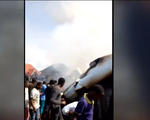 Rơi máy bay tại CHDC Congo, ít nhất 18 người thiệt mạng