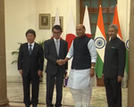 Nhật Bản và Ấn Độ tiến hành Đối thoại an ninh 2+2 lần thứ nhất